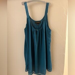 Lane Bryant Chic Blue Tank Top